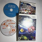 Lot Of Wii Games: Wii Sports , Play, Smash bros Brawl, Super Mario Galaxy Scrach