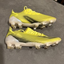 adidas X GHOSTED.1 FG Firm Ground Soccer Yellow/Black Cleats Sz 5 FW6898 UEC