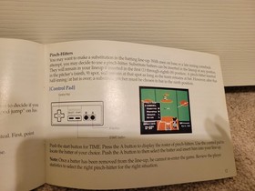 RBI Baseball Tengen Authentic NES Nintendo Manual Only Ships Fast Great Conditio