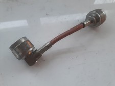 SUHNER ERICSSON RG 223 50Ω 65mm Coaxial Cable TNC Right Angle Male / Male (USED)