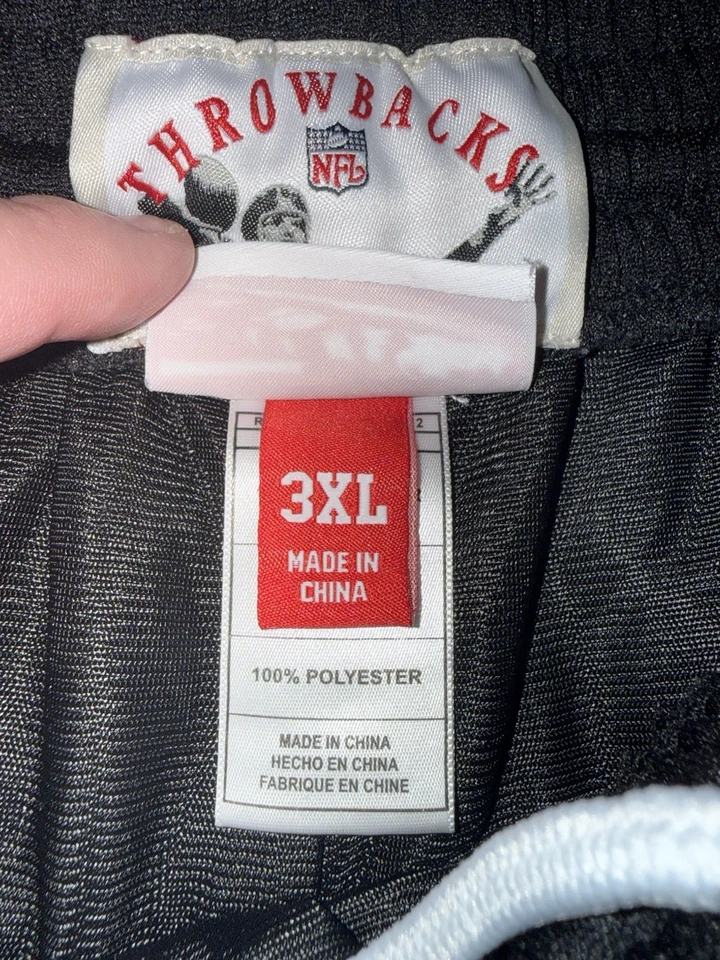 Pantalones Cortos Mitchell & Ness Las Vegas Raiders 3XL Swingman Foto 4 de 4
