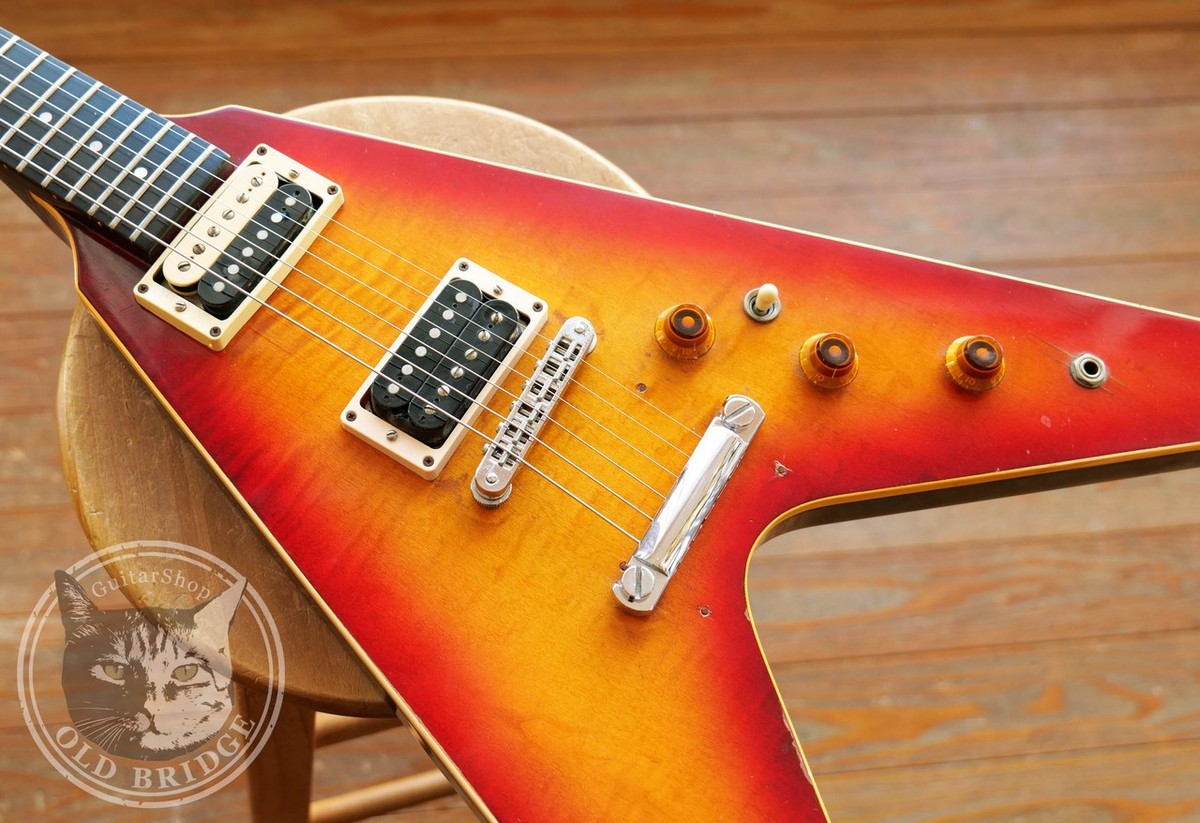 Gibson Flying V 'THE V' Sunburst 1981 Used Electric Guitar | eBay