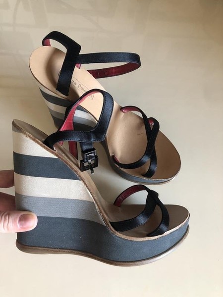 Women Cesare Paciotti Heels Black Satin 37.5