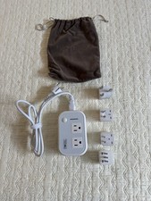 Foval SGR-LXC200W-2 biały przenośny adapter podróżny 200W i konwerter prądu używany