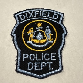 Dixfield Maine Police Patch