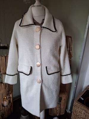 Studio Z Italy eleganter Kurzmantel Cardigan 38 40 42