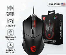 MSI Clutch GM08 Wired RGB Gaming Mouse 4200 D...