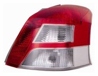 RÜCklicht RÜCkleuchte Rechts Toyota Yaris 2009-2011 WEISS-ROT LED