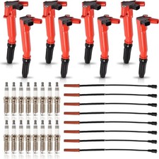 8 Pack Ignition Coil Spark Plug Wire For 2010-2017 Ford F150 F250 F350 6.2l 8 Pack Ignition Coil Spark Plug Wire For 2010-2017 Ford F150 F250 F350 6.2l