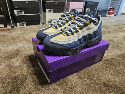 Eric Koston x Nike SB x Air Max 95 Obsidian Speed Yellow Koston Size 12 Worn 1x
