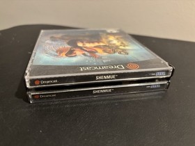 Shenmue (Dreamcast, 2000) Complete in box CIB All 4 Discs & Passport Book Tested