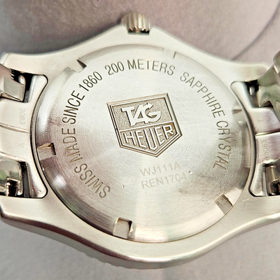 TAG HEUER 1860 【ジャンク】 TAG Heuer Link Blue Metallic Men's Watch - WJ111A.BA0575 for sale