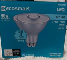 EcoSmart Flood LED Light Bulb PAR38 Dimmable 90W 120V Daylight 1006248211