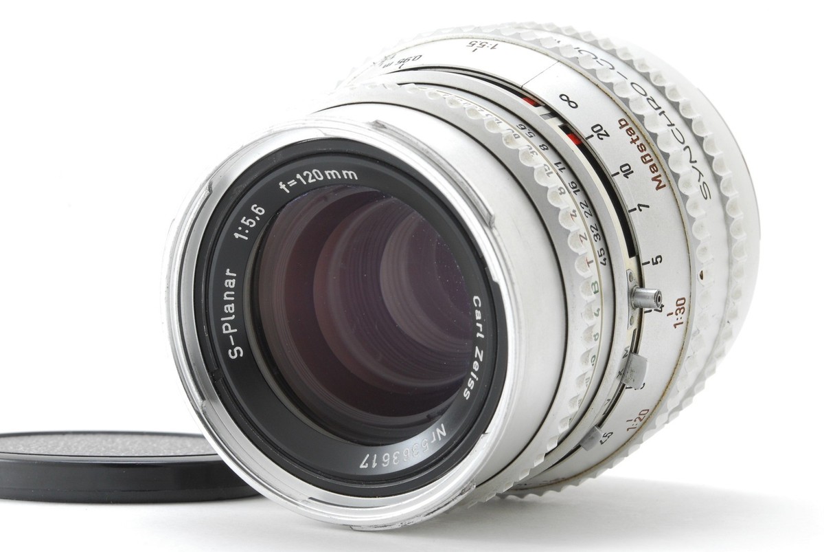Hasselblad S-Planar 120mm f/5.6レンズ CLA'D NEAR MINT* Carl Zeiss S-Planar 120mm F/5.6 