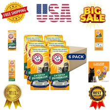 Cat Litter Deodorizer Double Duty, 20 oz, 6 Pack