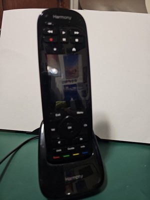 Harmony N-R0006 Universal Remote with Base and Power/Charge Cable Tested Works