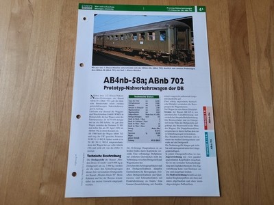 Wagen-Archiv / 4.2 - Prototyp-Nahverkehrswagen, ABnb 702 / 4 Seiten