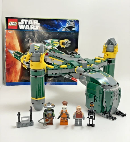 LEGO Star Wars: 7930 Bounty Hunter Assault Gunship COMPLETE - ALL FIGS - NO BOX