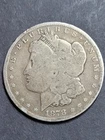 1878-S Morgan Silver Dollar 7TF Flat Breast Reverse of 1878 First Year of Issue