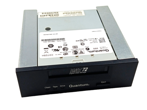 Quantum DAT72 Digital Data Storage 36/72GB SATA Tape Drive Model: CD72SH - Afbeelding 1 van 6