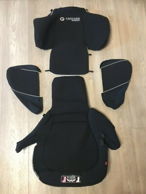  Original Bezug für Concord Transformer XT schwarz mit weißer Biese NEU 