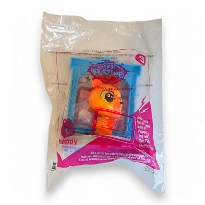 McDonalds Hasbro Littlest Pet Shop Russell Hedgehog Happy Meal Toy NEW 2015 #3