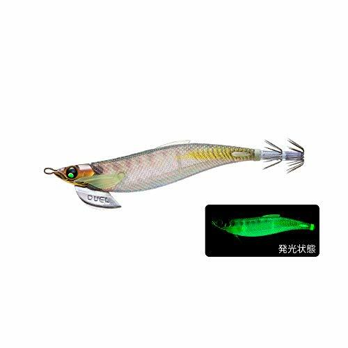 Jig DUEL EZ-Q Size 3.5 – Luminous Blue Gold Green – Pour Pêche Au Calamar, Neuf, Japon