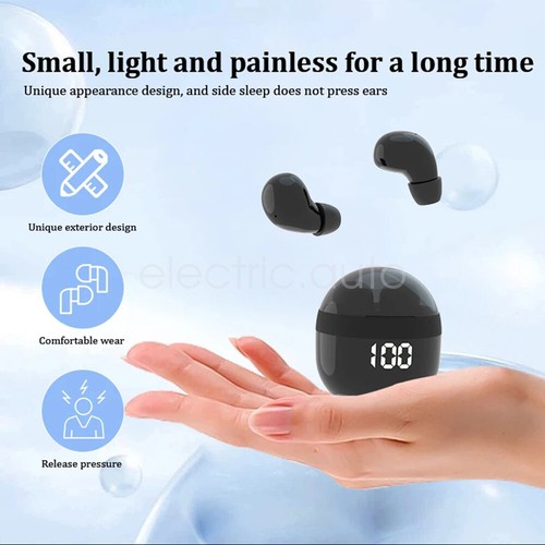 US Invisible Sleep Earbuds TWS Wireless Bluetooth Headset Wasserdicht Kopfhörer - Bild 8 von 24