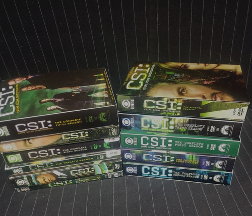CSI Crime Scene Investigation Almost Complete Seasons 1-9 & 11-12 DVD Boxed~LVPL - Picture 9 of 11