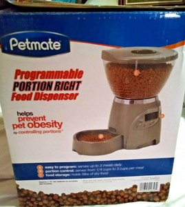 petmate portion right food dispenser