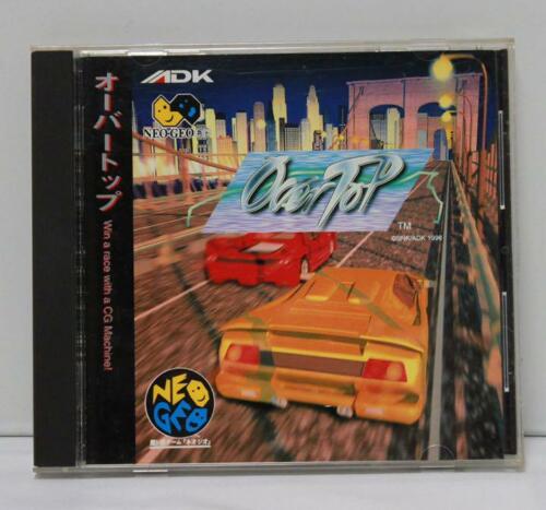 SNK NGCD NEO GEO CD OVER TOP JPN IMPORT BON ÉTAT - Photo 1/4