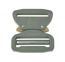 AustriAlpin 45mm 1.75" Foliage Green Cobra Buckle Male Adjust Female Fix FY45FVF