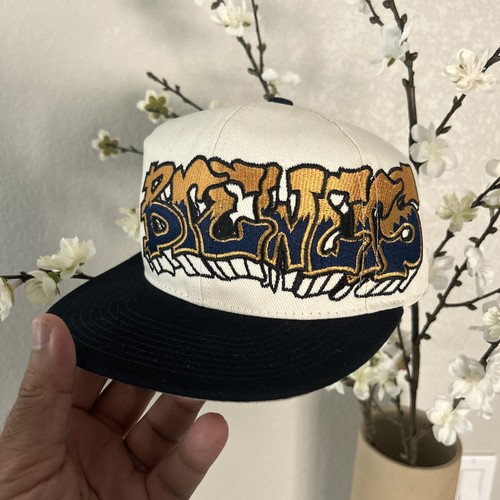 Milwaukee Brewers TOW Double Graffiti Custom Snapback Hat Cap Two Tone - Picture 4 of 15