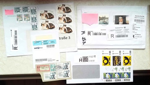 6 Teile Einschreiben _|#|_ 3 frankierte Briefe _|#|_ 2x DDR _|#|_ 1x LVZ-Post - Bild 2 von 3