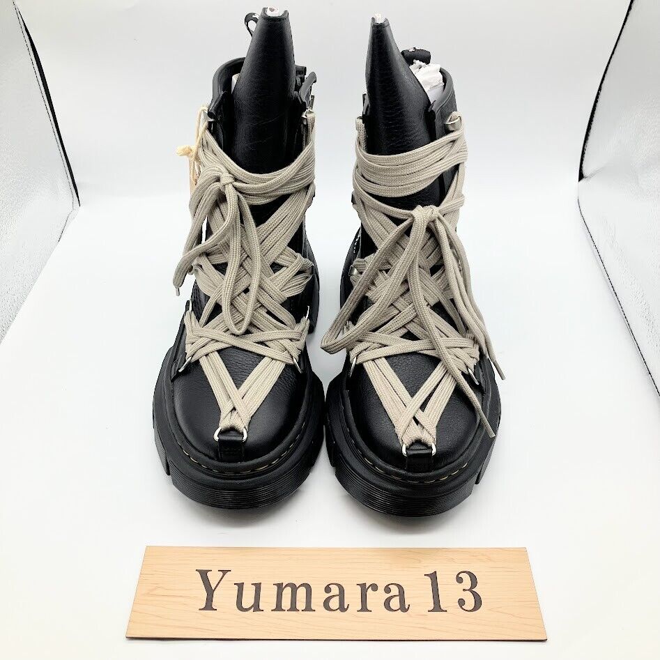 Rick Owens × Dr. Martens 1460 DMXL Mega Lace Boot Black Rick Owens × Dr. Martens 1460 DMXL Mega Lace Boot Black