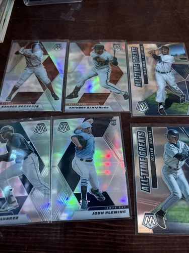 2021 MOSAIC BASEBALL MLB SILVER/ INSERT LOT (14)