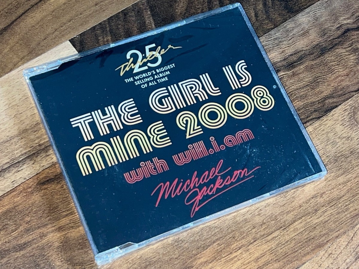 MICHAEL JACKSON will.i.am Girl Is Mine 2008 EURO 2trk CD single