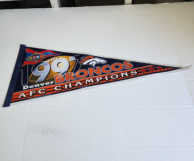 Vintage 1997 NFL Super Bowl XXXII Denver Broncos AFC Champions