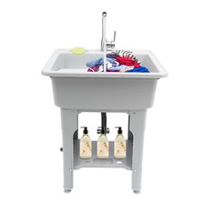 Utility Sink Laundry Tub with Faucet Basement for Laundry Room Garage or Shop