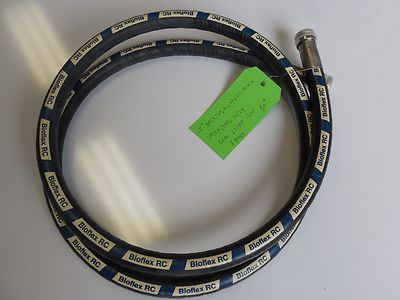 Aflex Bioflex Hose 0.5'' BFLX: GP, AS, SS, RC-Black WP/TP  80'' Flex Hose