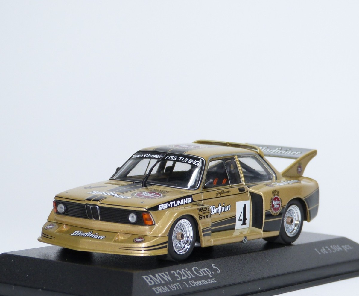 Minichamps 1 43 BMW 320i Grp.5 DRM 1977 Warsteiner #4 online
