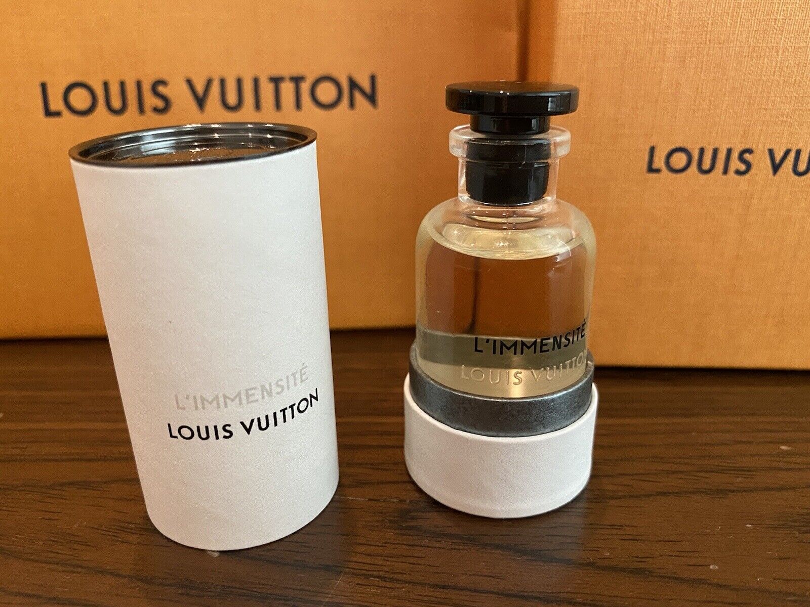 NEW Louis Vuitton L'IMMENSITE 10 ml 0.34 Oz Parfum Perfume Sample Travel  Bottle