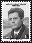 Italy 2024 Marcello Mastroianni,Actor,Film,Cinema,Celebrity,People,MNH