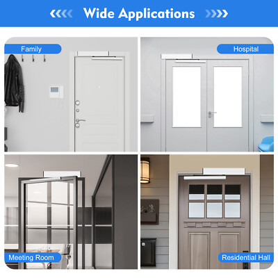 Automatic Swing Door Opener Electric Handicap Door Operator Closer 120°+Remote