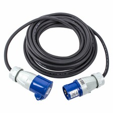 CEE Neopren Kabel 20 Meter 3500 W 16A 1,5mm f&uuml;r Wohnwagen Wohnmobil Caravan