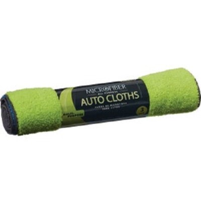 (72/3-pks)  Viking 12 In x 16 In Microfiber Auto Cleaning Cloth Model:982300