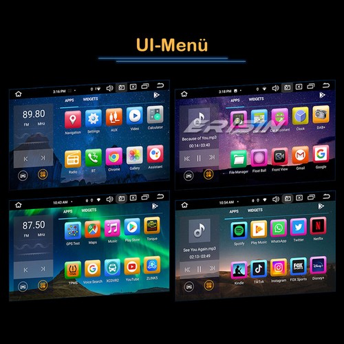 64GB DAB+Android 13 Autoradio GPS Navi CarPlay SWC CD Für VW T5 Multivan Touareg - Bild 21 von 21