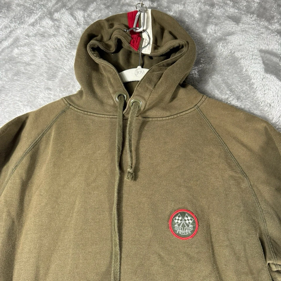 Толстовка с капюшоном Troy Lee Designs M хаки в полоску с флагом «Out to Win» нашивка толстовка гоночная - Изображение 2 из 4