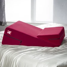 Liberator Wedge Ramp Combo Sexual Positioning Pillows - Red Microfiber