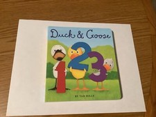 Image of Duck and Goose, 1, 2, 3 by Tad Hills (2008, Children's Board Book)